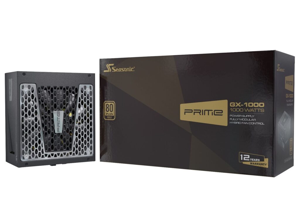 Seasonic Prime GX-1000 80+ Gold Full Modular Power Supply Unit – Volta ...