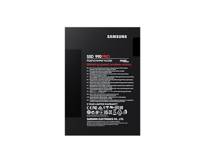 Samsung 990 PRO NVMe PCIe Gen.4 1TB – Volta PC – Home of Custom PC