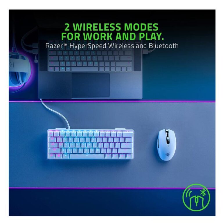 Razer Orochi V2 Mobile Wireless Gaming Mouse White Edition AP