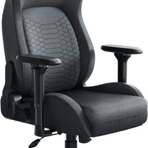 Razer Iskur - Dark Gray Fabric - Gaming Chair With Built In Lumbar Support - NASA + AP Packaging