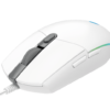 LOGITECH G203 LIGHTSYNC RGB WIRED MOUSE WHITE (2Y)