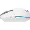 LOGITECH G203 LIGHTSYNC RGB WIRED MOUSE WHITE (2Y) - Image 2