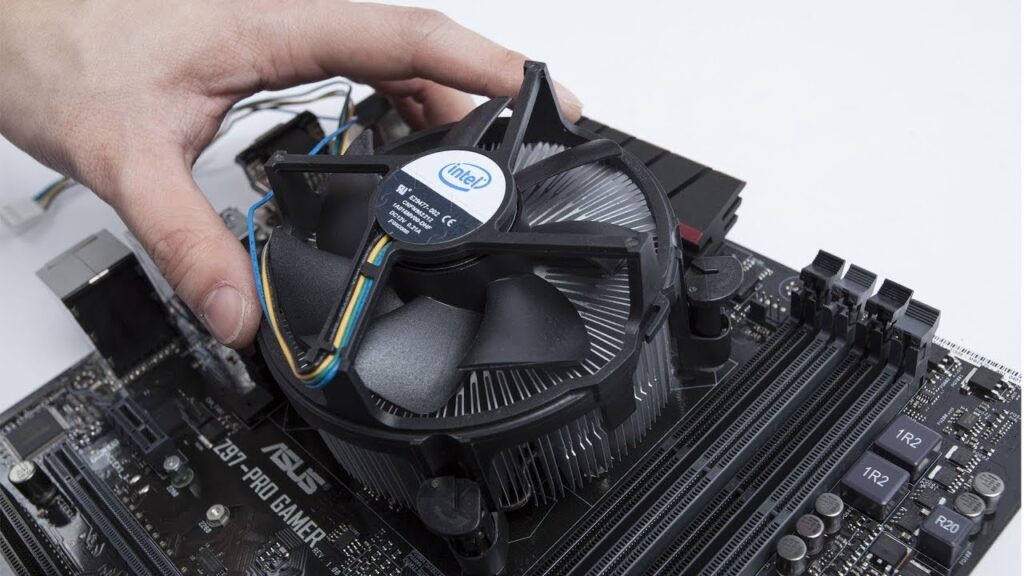how to install aio cpu cooler