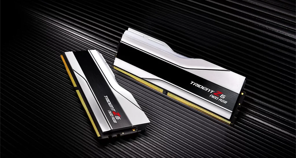 GSKILL TRIDENT Z5 NEO RGB AMD EXPO DDR5/32GB/6000MHz (White)